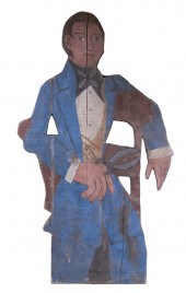 FOLK ART FIGURE OF A TAILOR Pa