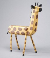 FOLK ART GIRAFFEA folk art gir