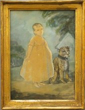 FOLK ART MEMORIAL PORTRAITA 19