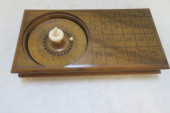 FOLK ART MINIATURE WOODEN ROUL