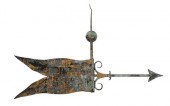 FOLK ART MOLDED SWALLOW TAILED