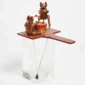 Folk Art Paddle Whimsey by Geo