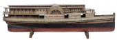 FOLK ART PADDLEWHEELER ATLANTI