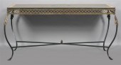 FOLK ART PAINTED CONSOLE TABLE