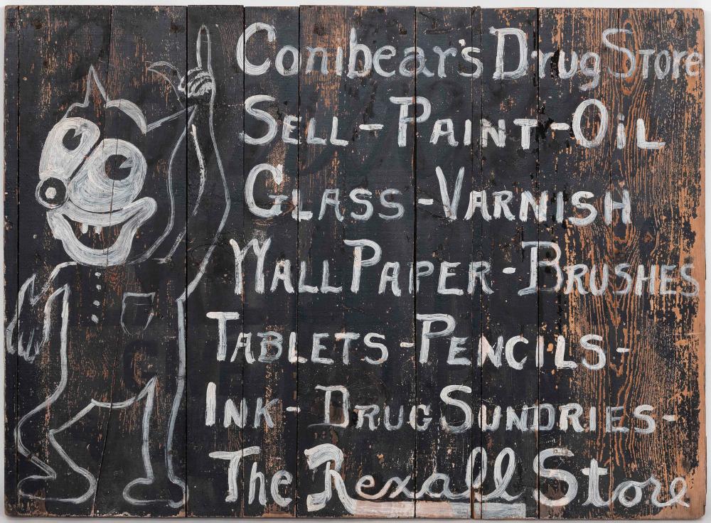 FOLK ART PAINTED WOODEN TRADE