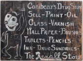 FOLK ART PAINTED WOODEN TRADE