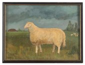 FOLK ART PAINTING (EARLY 20TH
