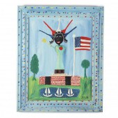 FOLK ART PAINTING, SAM "THE DO