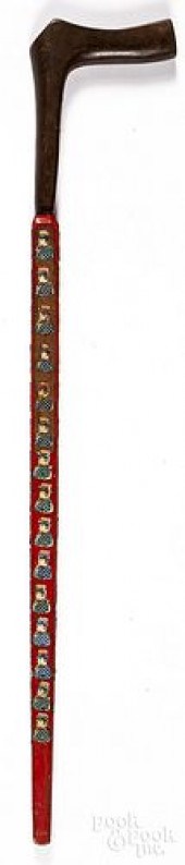 FOLK ART PATRIOTIC POINTERFolk