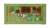 *****FOLK ART PLAQUE MY HOME B