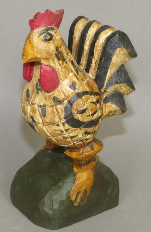 FOLK ART SCHIMMEL-TYPE CARVED