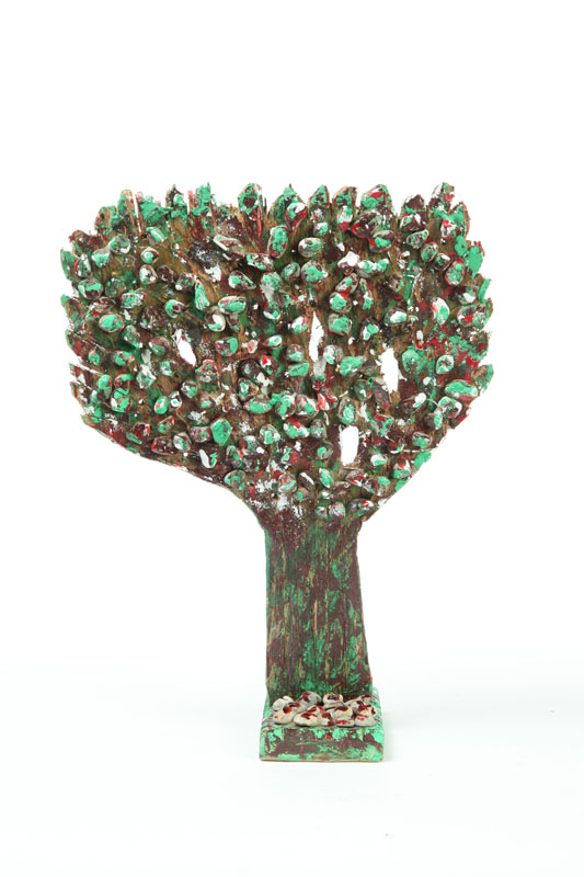 FOLK ART SCULPTURE BY ELIJAH PIERCE