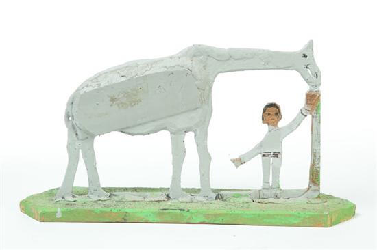 FOLK ART SCULPTURE BY ELIJAH PIERCE