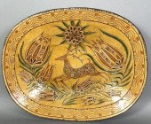 FOLK ART SGRAFFITO RUNNING STA