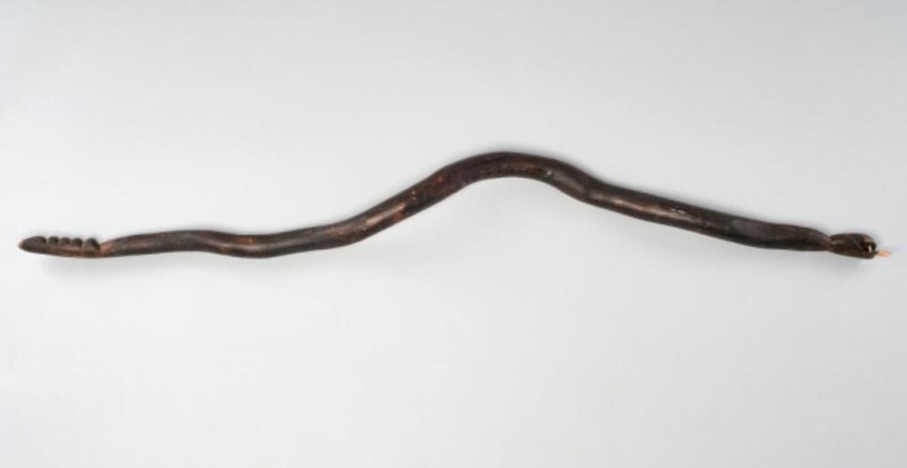 FOLK ART SNAKEA long folk art snake