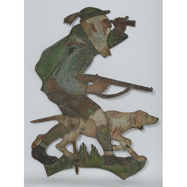 Folk Art Sporting Weathervane