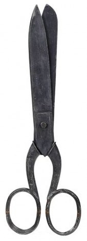 FOLK ART TAILOR SHOP TRADE SIG