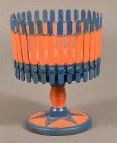 FOLK ART TURNED WOOD AND POPSI