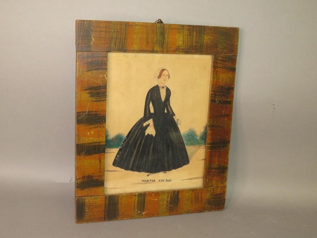 FOLK ART WATERCOLOR & TEMPURA ON