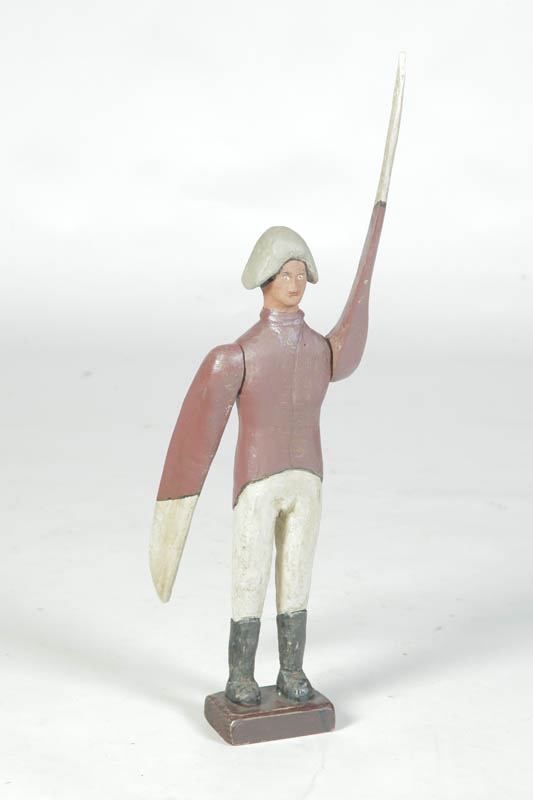 FOLK ART WHIRLIGIG.  American  20th