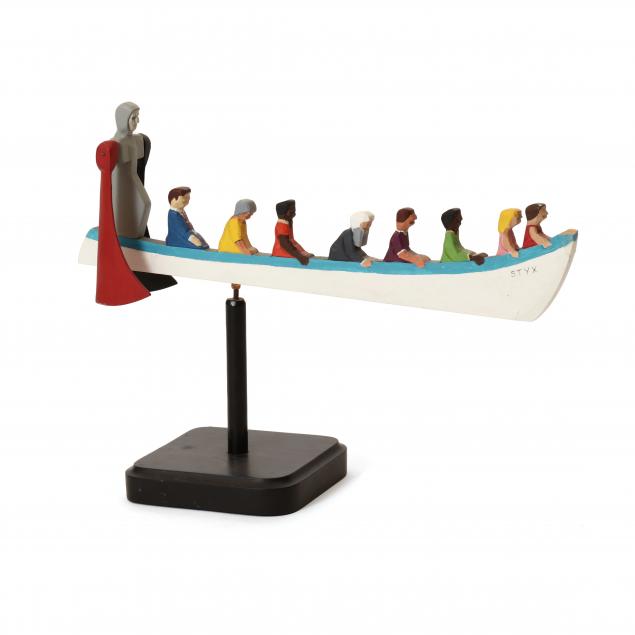 FOLK ART WHIRLIGIG BY ANDERS