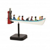 FOLK ART WHIRLIGIG BY ANDERS L