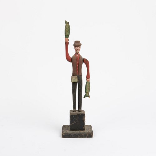 FOLK ART WHIRLIGIG BY KENT