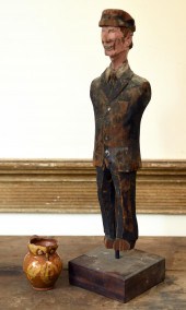 FOLK ART WHIRLY GIG AND REDWAR