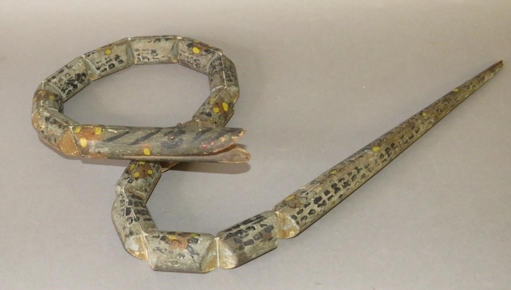 FOLK ART WOOD & POLYCHROME