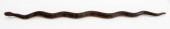 FOLK ART WOOD SERPENT SCULPTUR