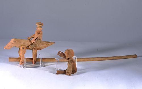 FOLK ART WOODEN PEOPLEwood and