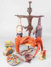 Folk Items, Mexican, Haitian,