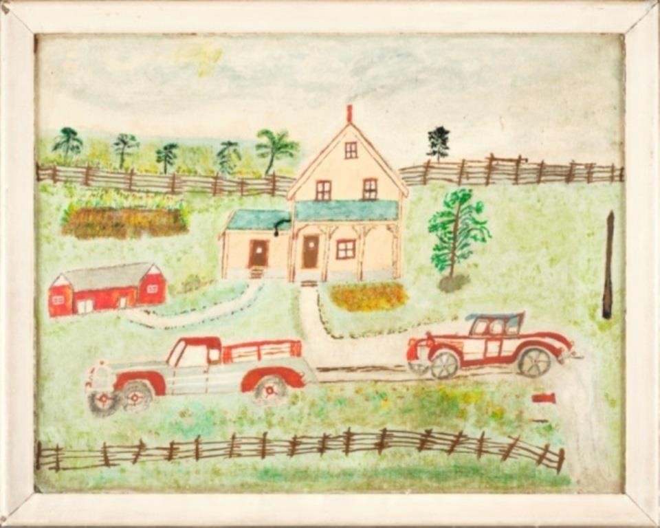 FOLK PAINTING BY DONNIE MACARTHURAn