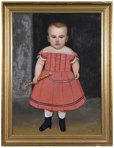 FOLK PORTRAIT OF A CHILD(American