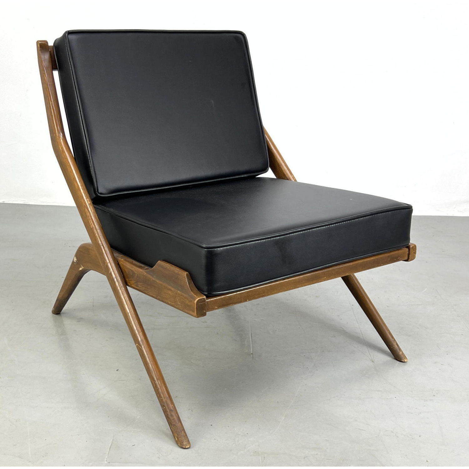 Folke Ohlsson Scissor Lounge Chair.