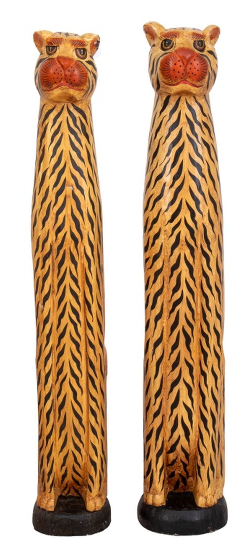 FOLKLORIC STYLE POLYCHROME TIGER