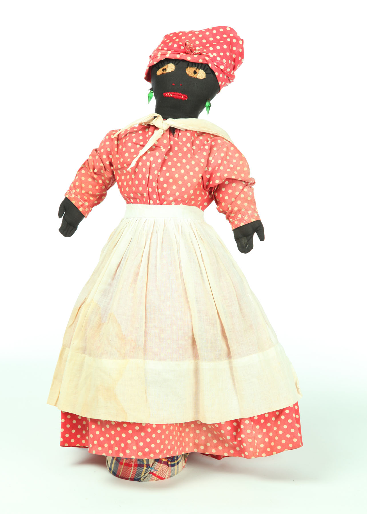FOLKSY AFRICAN-AMERICAN DOLL. 
