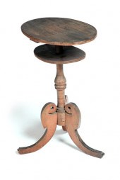 FOLKSY CANDLESTAND.  Zoar  Tus
