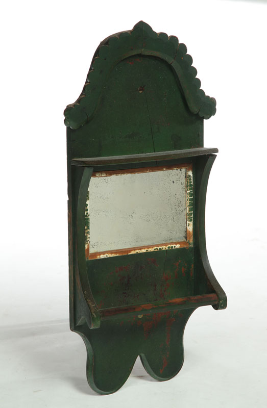 FOLKSY HANGING MIRROR.  American 