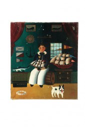 FOLKSY PORTRAIT OF A SAILOR BO