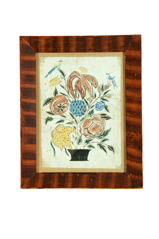 FOLKSY STILL LIFE.  American  1st