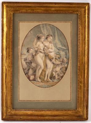 Follower of Boucher/Cupid and the