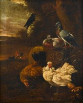 FOLLOWER OF MELCHIOR DE HONDEC