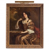 FOLLOWER OF PETER LELY. PORTRA