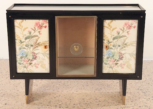 FONTANA ARTE EBONIZED CABINET CIRCA