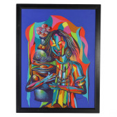 FONTUS 20C HAITIAN CUBIST GIRL