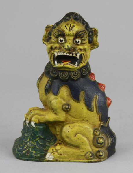 FOO DOG DOORSTOP Full figure