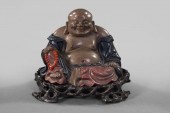 Foochow Polychrome Lacquer Fig