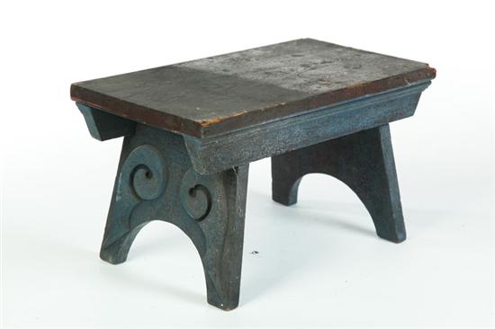 FOOT STOOL.  American  2nd