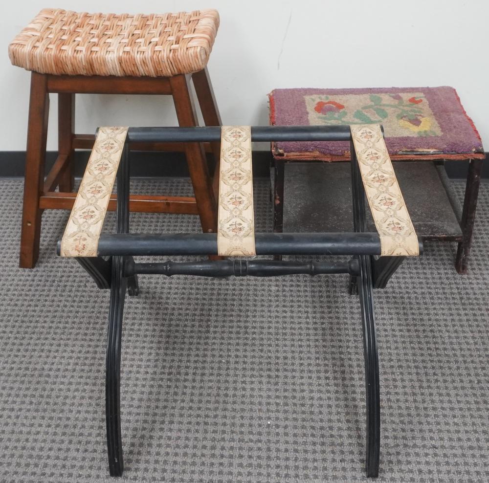 FOOT STOOL, STOOL, AND FOLDING